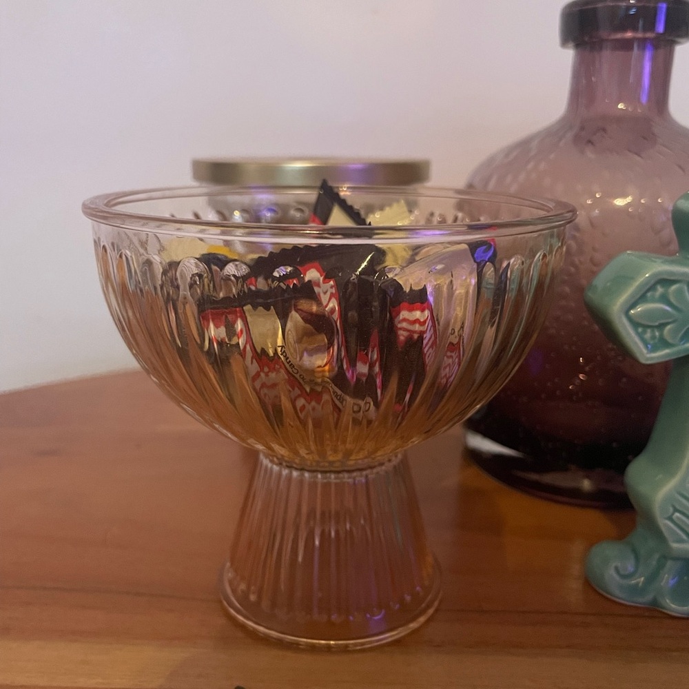 Target Bullseye Tangerine Pedestal Catch Dish - Picture 2 of 5